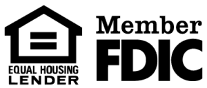 Equal Housing Lender and Member FDIC logo