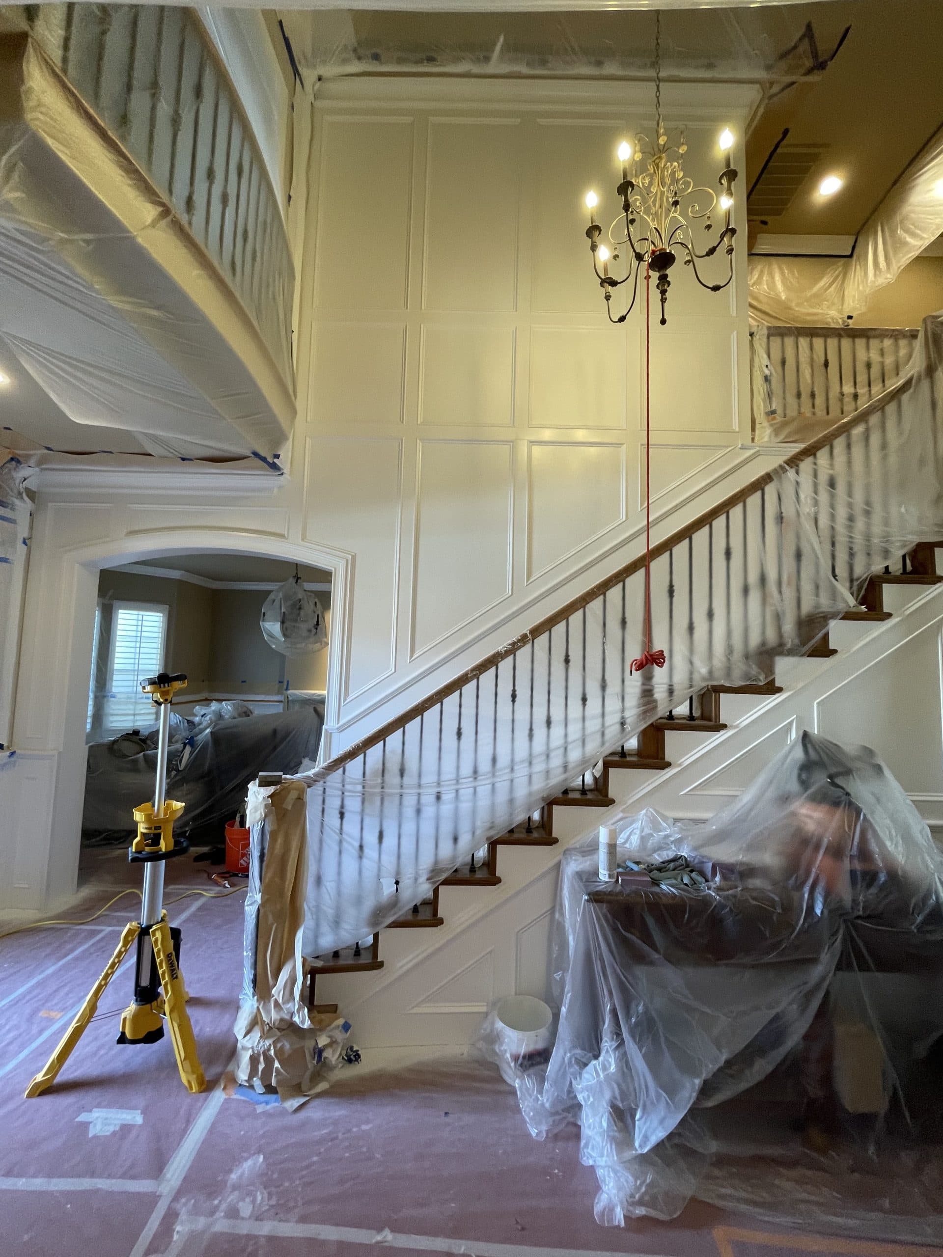Custom interior trim work by Parrish Construction Carmichael
