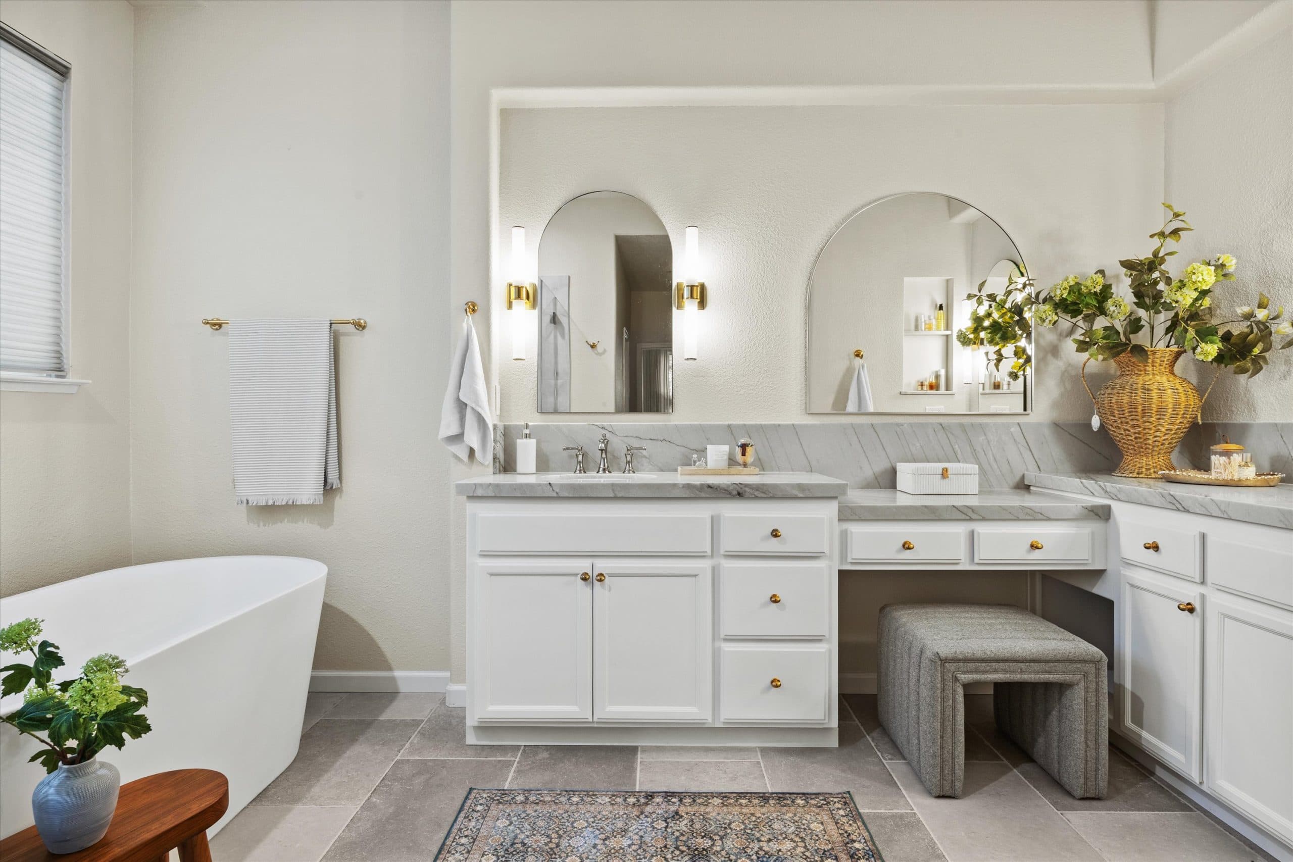 Parrish Construction — finished bathroom remodel